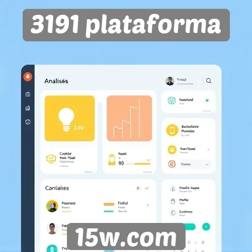 Análise da interface do usuário da plataforma 3191